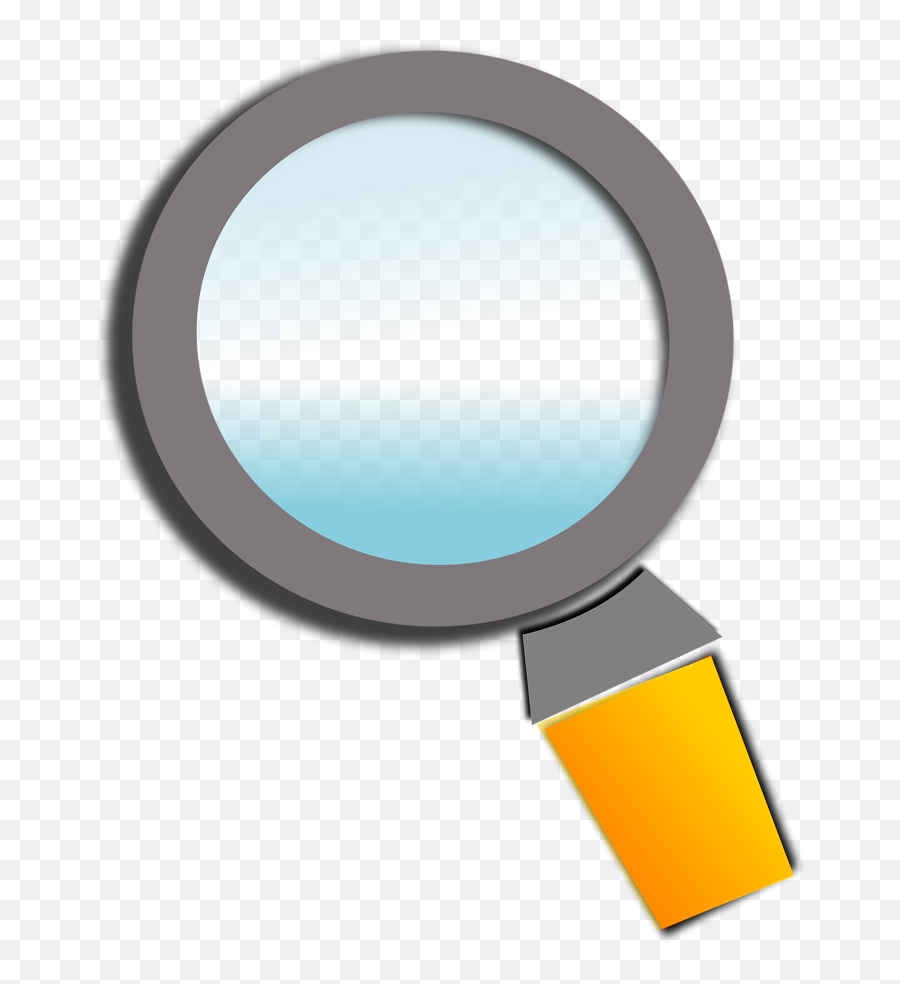 Magnifying Glass - Clip Art Emoji,Find The Emoji Magnifying Glass