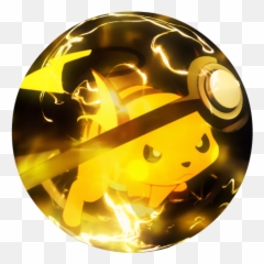 Raichu In A Glass Pokeball - Pokemon In Pokeball Raichu Emoji,Pokeball Emoticon