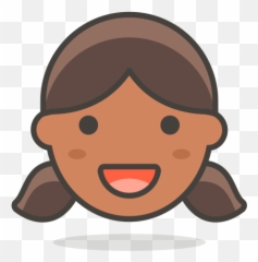 116 - Girl Open Mouth Clipart Emoji