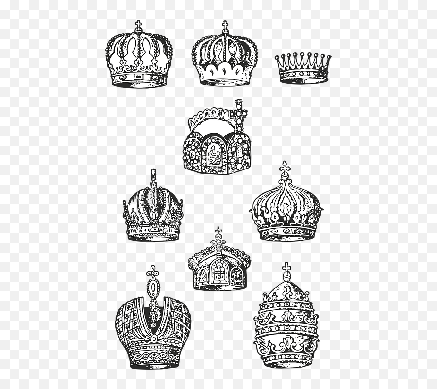 Crowns Crown Jewels - Clip Art Emoji,Queen Crown Emoji