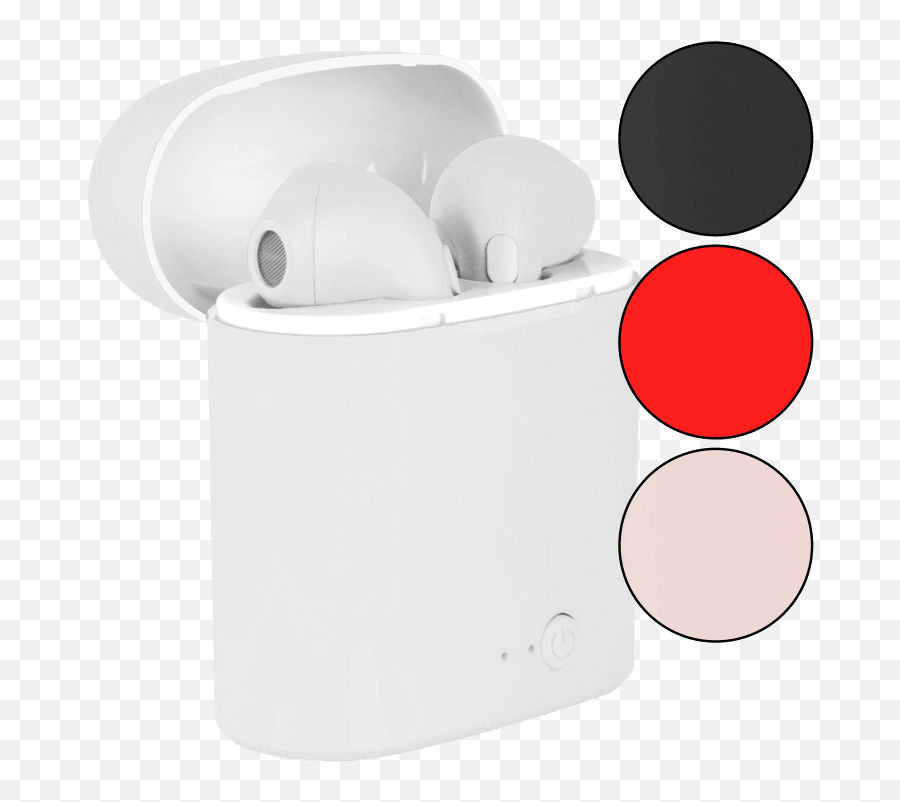 Wireless Soundpods With Charging Case - Circle Emoji,Pulsating Heart Emoji