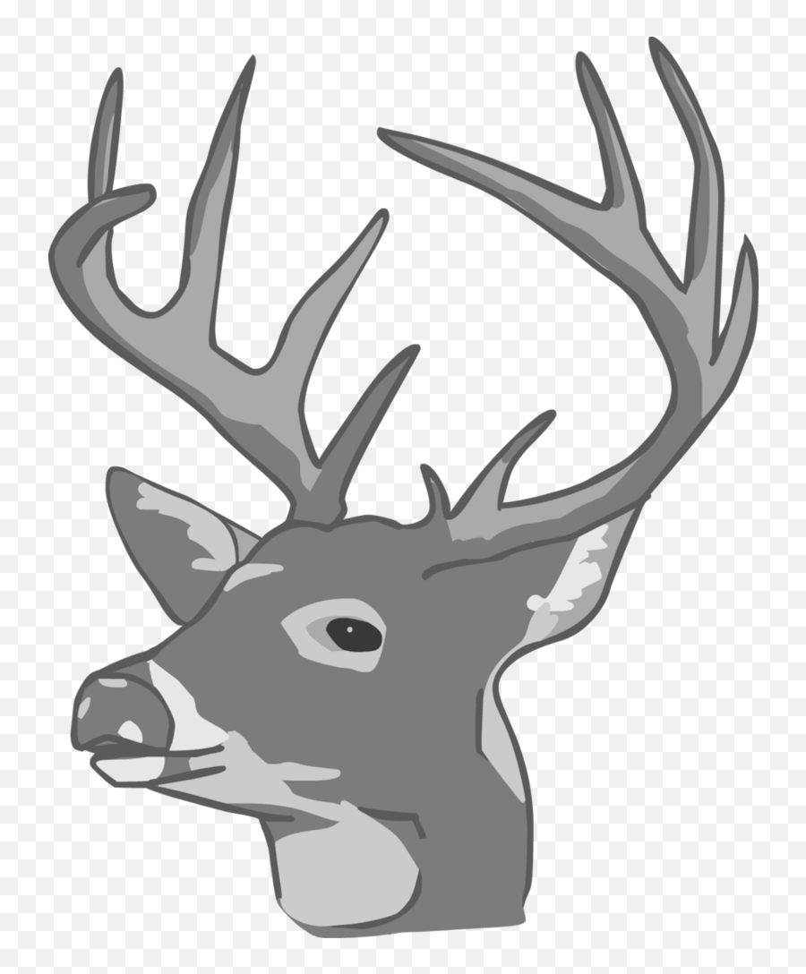 Deer Clipart Deer Head Deer Deer Head - Deer Head Emoji,Whitetail Deer Emoji