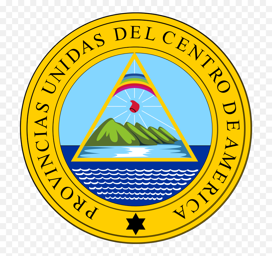 Coat Of Arms Of The United Provinces Of Central America - Coat Of Arms Of Nicaragua Emoji,Costa Rica Flag Emoji
