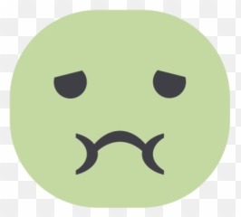 Emotes Png And Vectors For Free - Sick Face Emoji