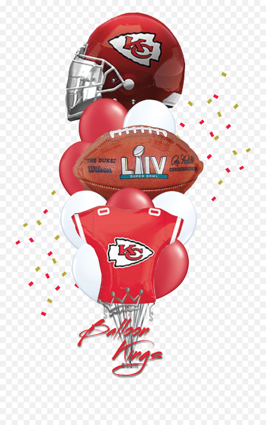 Super Bowl Chiefs Bouquet - Cartoon Emoji,Super Bowl Emoji