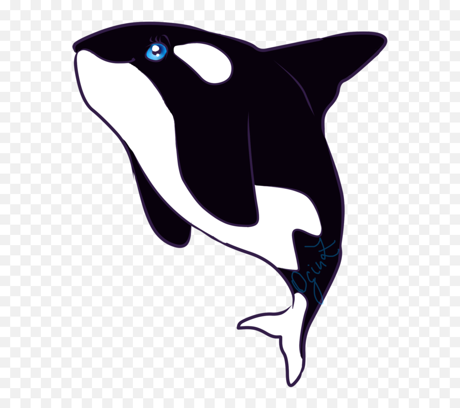 Killer Drawing Free Download On Clipartmag - Chibi Killer Whale Emoji,Orca Emoji