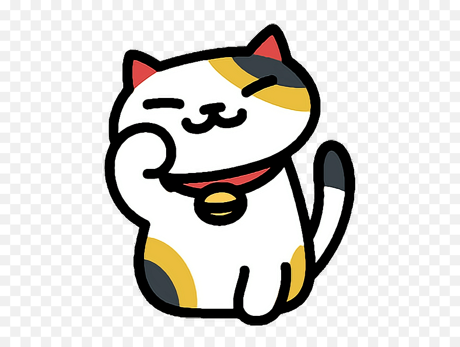 Neko Cat Nekoatsume Cute Simple Kitty Game Japanese - Cute Neko Atsume Cats Emoji,Neko Emoji