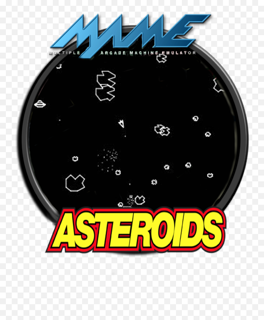 Mega Docklets Style Mame Wheel Images - Page 4 Pinballx Poster Emoji,Asteroid Emoji