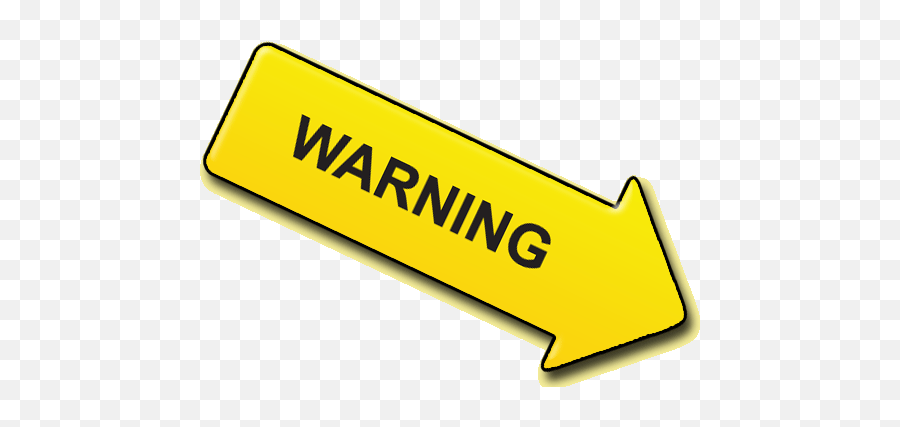 Warning Template - Warning Arrow Transparent Emoji,Caution Sign Emoji