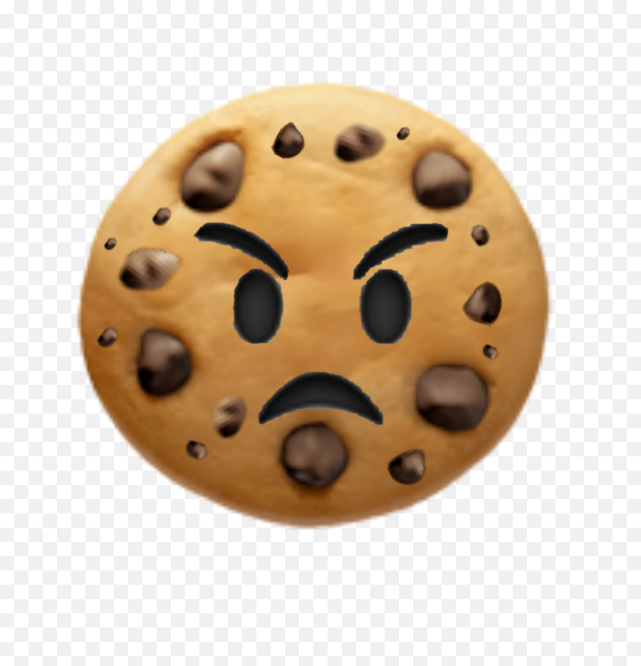 Cookie Emoji Sticker - Emoji Food Png,Cookie Emoji