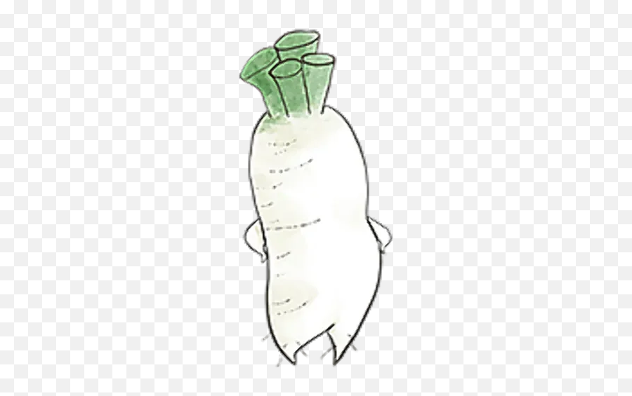 A Radish With Ideals By - Carrot Emoji,Radish Emoji