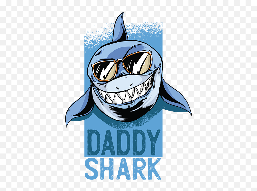 Daddy Shark Fathers Day Kids Boys Girls Video T - Shirt Sharks Emoji,Shark Emoji Iphone
