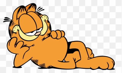 I See Your Cinnabon Cat Cinnamon Roll - Animated Garfield Emoji,Lasagna Emoji