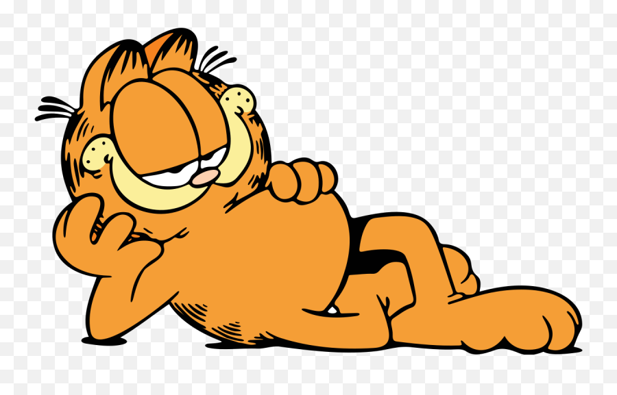 I See Your Cinnabon Cat Cinnamon Roll - Animated Garfield Emoji,Lasagna Emoji
