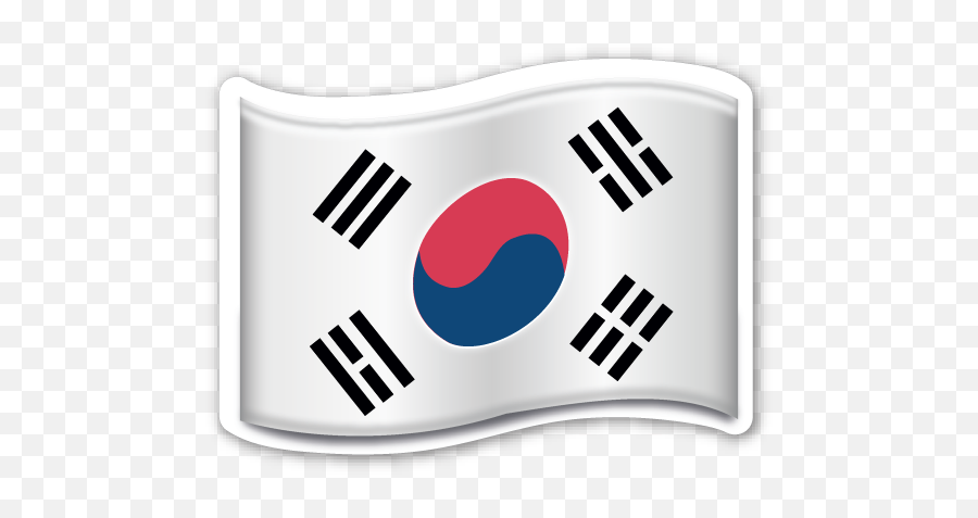 Flag Of Korea - Korean Flag Emoji Png,Asian Emoji