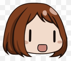 Emoji Ochaco Uraraka - Cartoon