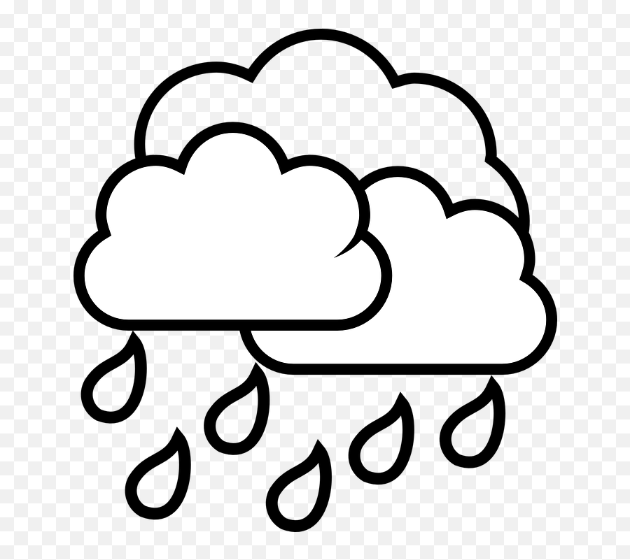 Free Raindrop Rain Illustrations - Transparent Background Cloud Clipart Emoji,Duck Emoticon Text
