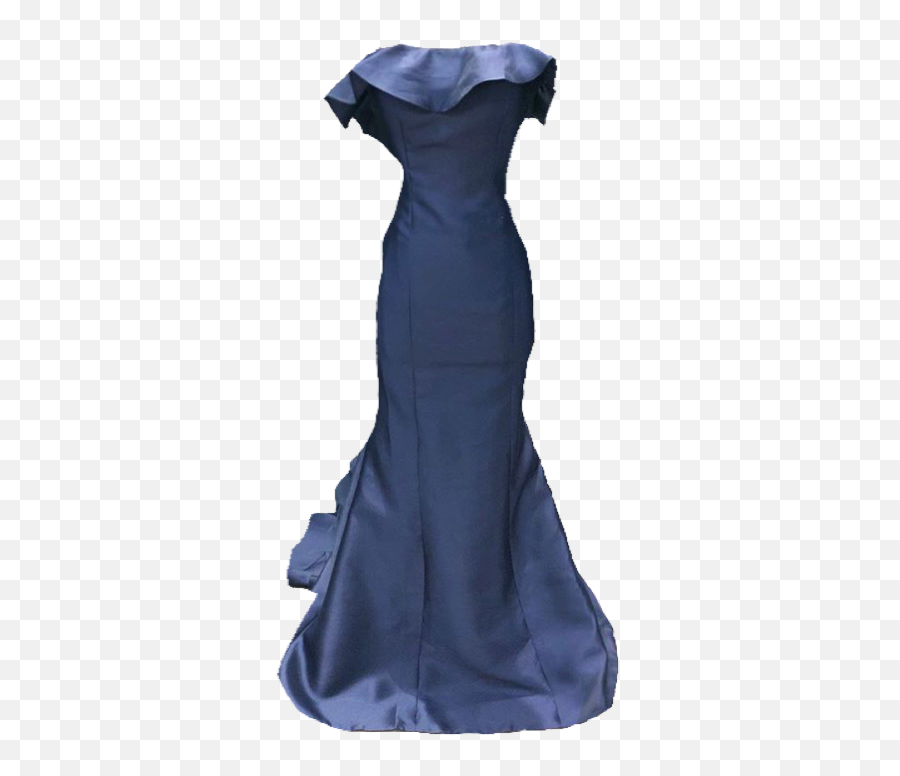 Blue Bluedress Gown Dress - Gown Emoji,Emoji Gown - free transparent ...