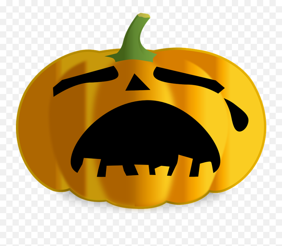 Free Tears Sad Illustrations - Sad Jack O Lantern Face Emoji,Laughing Crying Emoji