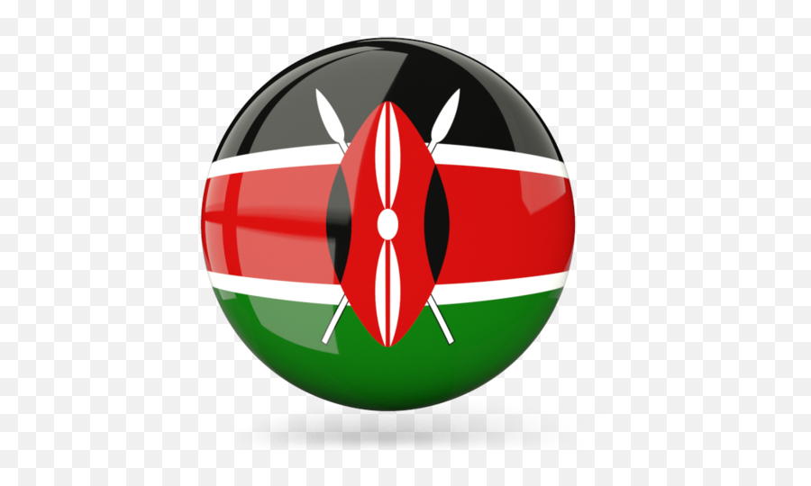 Kenyan Flag Icon Png - Round Kenya Flag Png Emoji,Kenyan Flag Emoji