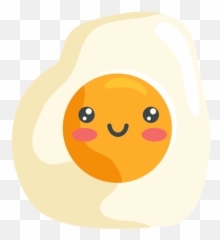 Kawaii Cute Egg - Transparent Png U0026 Svg Vector File Clip Art Emoji,Ovo Emoji