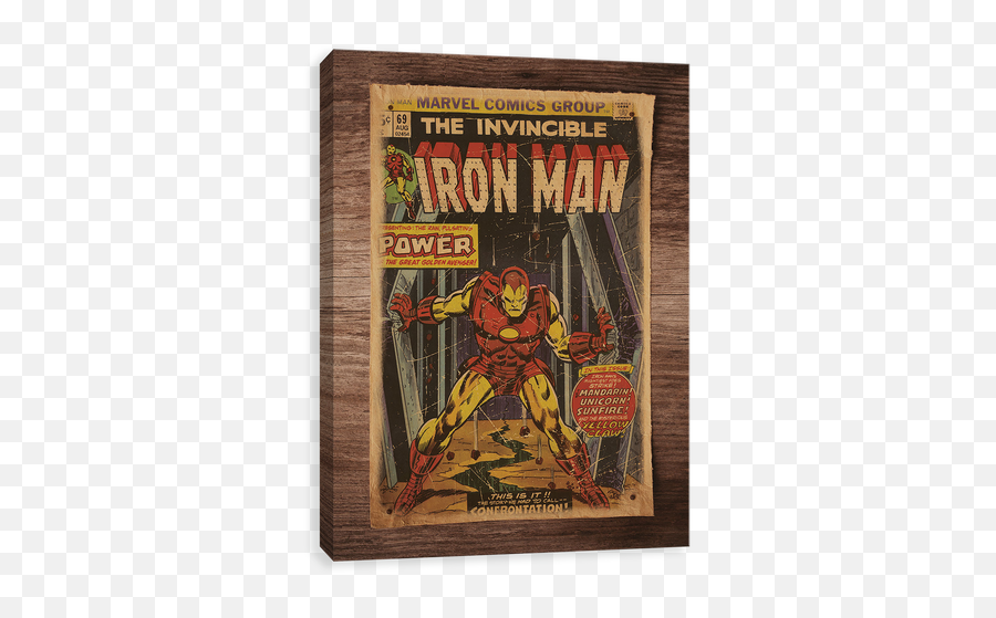 The Invincible Iron Man - Iron Man Comic Issue Number 1 Emoji,Iron Man Emoji