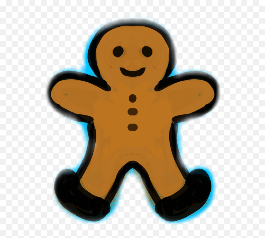 Gingerbread Man Autodesksketchbook - Gingerbread Emoji,Gingerbread Man Emoji