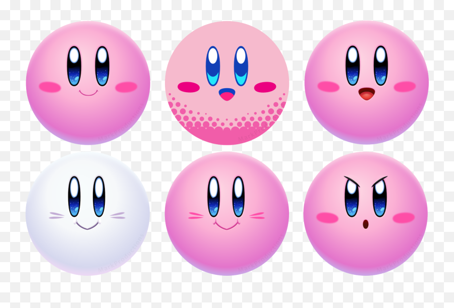 Markproductions On Twitter I Have No Soundcloud To Plug - Halftone Kirby Emoji,Aww Emoticon