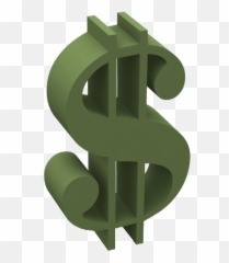 Green Dollar Sign PSD Official PSDs - Emoji
