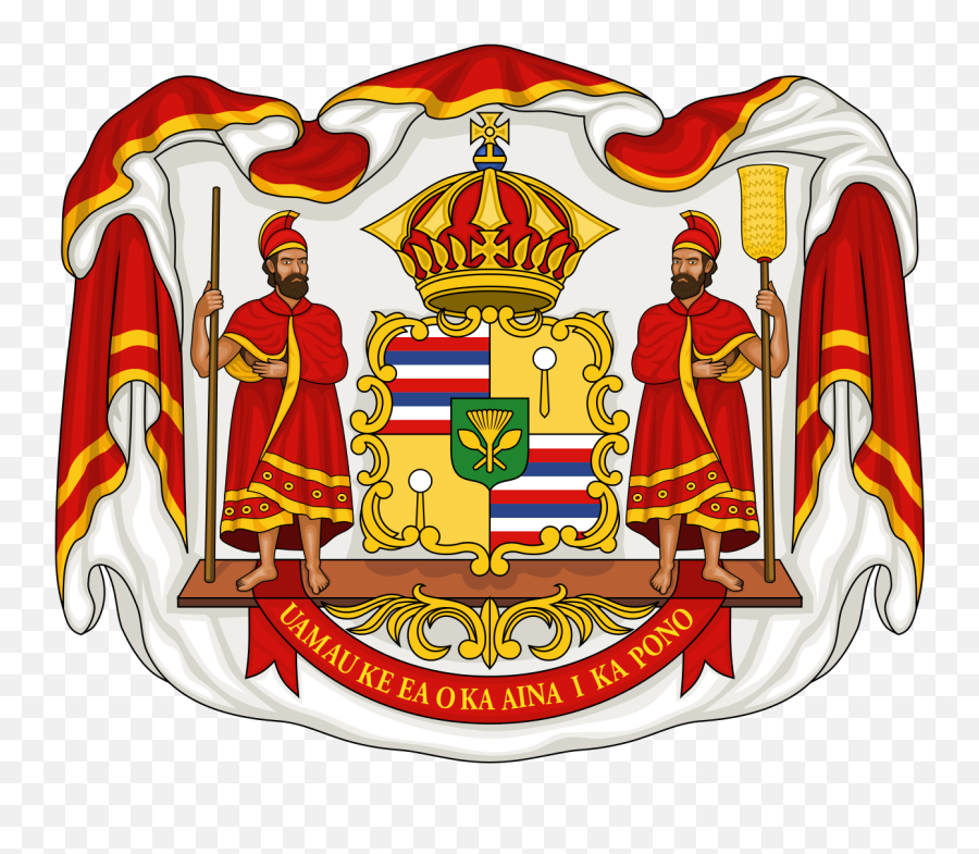 Royal Coat Of Arms Of Hawaii - Royal Coat Of Arms Hawaii Emoji,Hawaii Flag Emoji