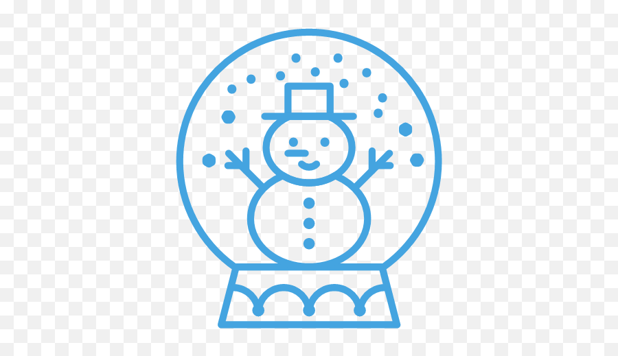 Decoration Man Snow Snowglobe Snowman Icon - Line Christmas Emoji,Naked Man Emoji