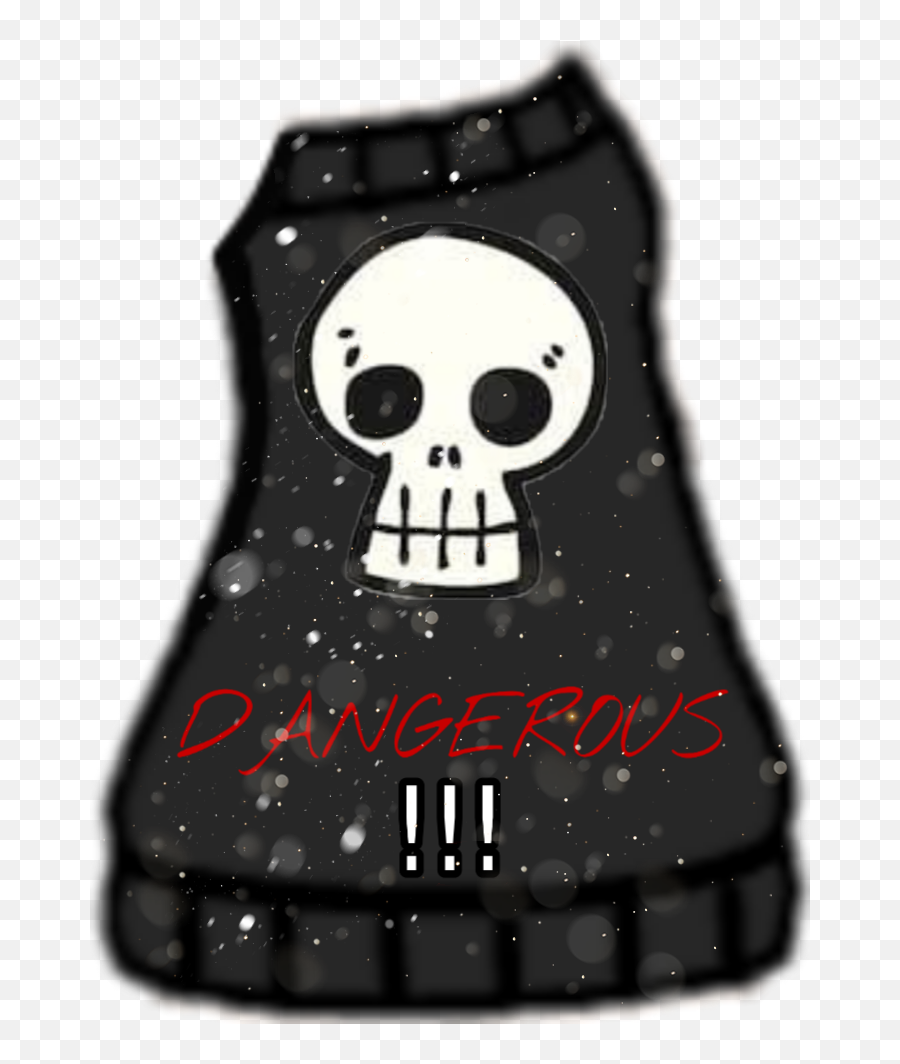 Gacha Gachalifeedit Skull Dangerous - Skull Emoji,Dangerous Emoji