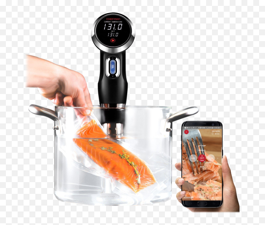Chefman Sous Vide Precision Cooker - Sous Vide Cooker Emoji,Puffer Fish Emoji