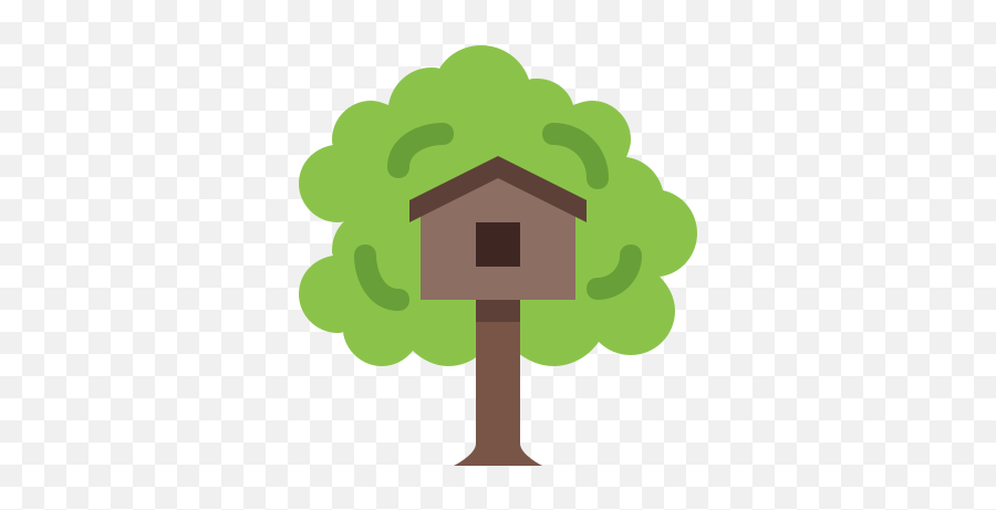 Treehouse Icon - Transparent Tree Icon Free Emoji,Treehouse Emoji