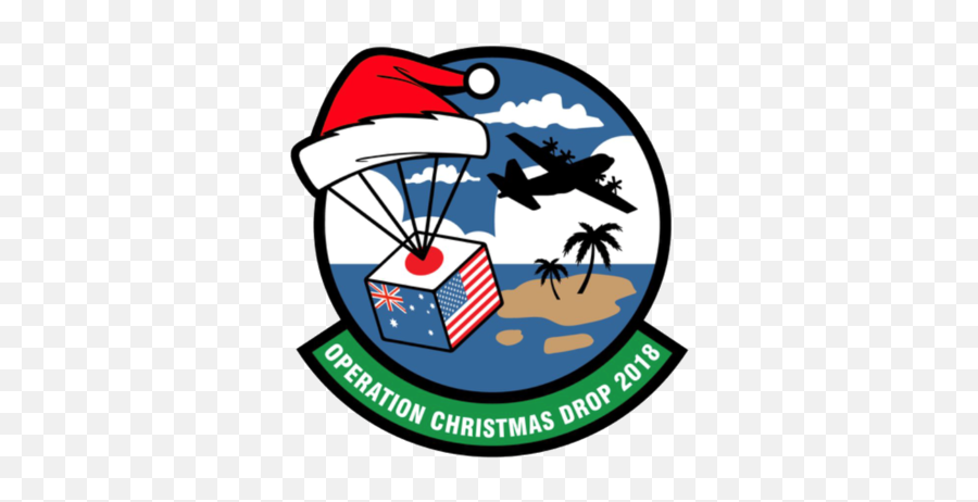 Andersen Air Force Base News Articles - Operation Christmas Drop Logo Emoji,French Flag Emoji