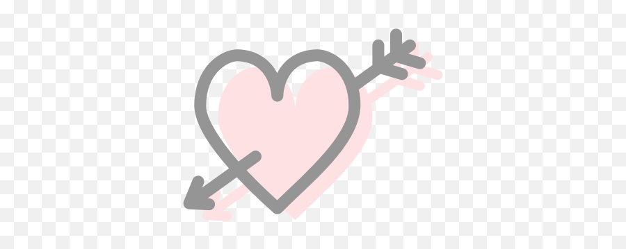 Arrow Heart Valentines With Arrows Icon - Free Download Girly Emoji,Heart With Arrow Emoji