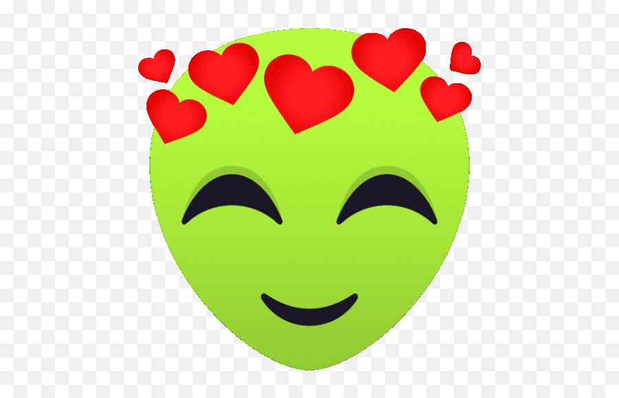 Love Alien Gif - Love Alien Joypixels Discover U0026 Share Gifs Happy Emoji,Loving Emoji