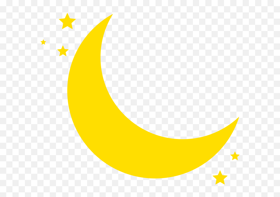 Moon And Stars Silhouette Free Svg File - Celestial Event Emoji,Moon And Stars Emoji