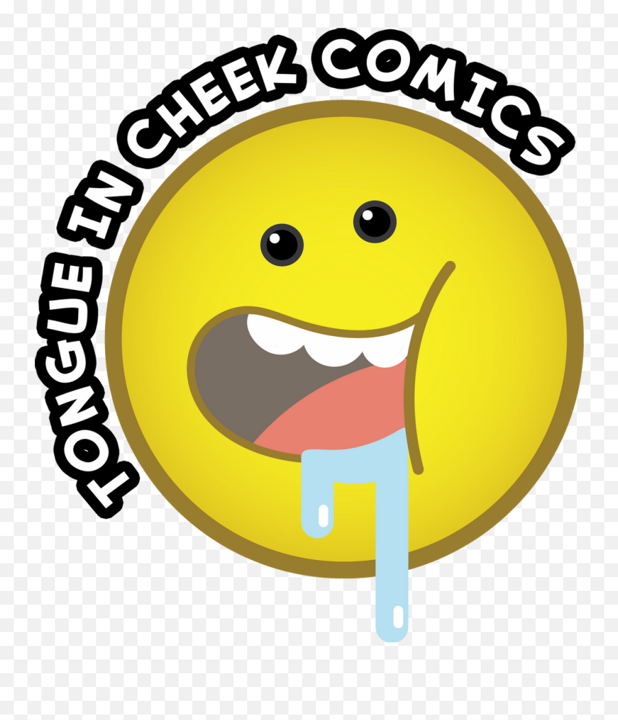 News Tic Comics - Cartoon Tongue In Cheek Emoji,Cheers Emoticon