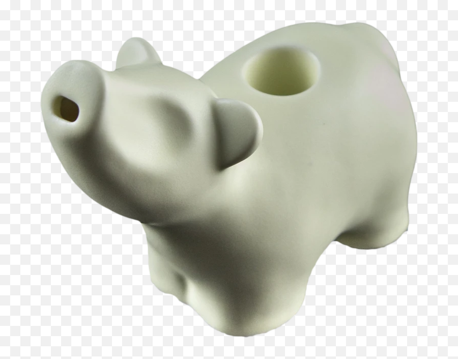 Art Of Smoke Polar Bear Pipe Dry Pipes - Solid Emoji,Smoke Nose Emoji