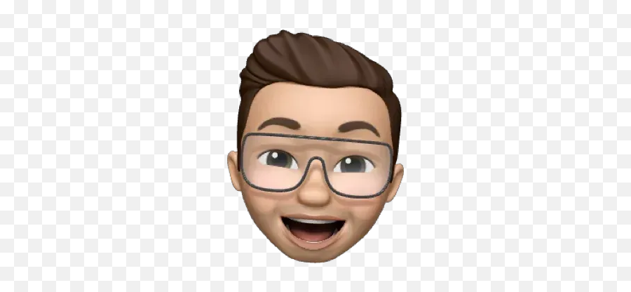 Memoji - Happy,Comb Emoji