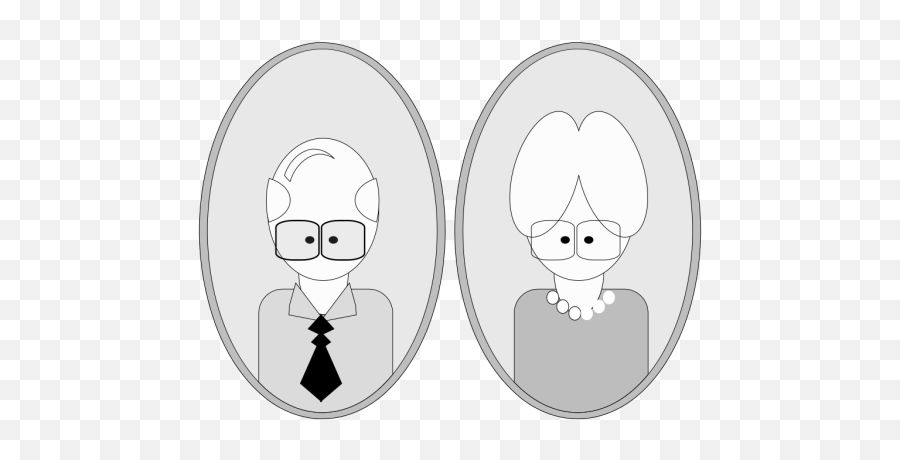 Grandpa And Grandma Png Svg Clip Art - Grampa And Gramma Emoji,Grandpa And Grandma Emoji