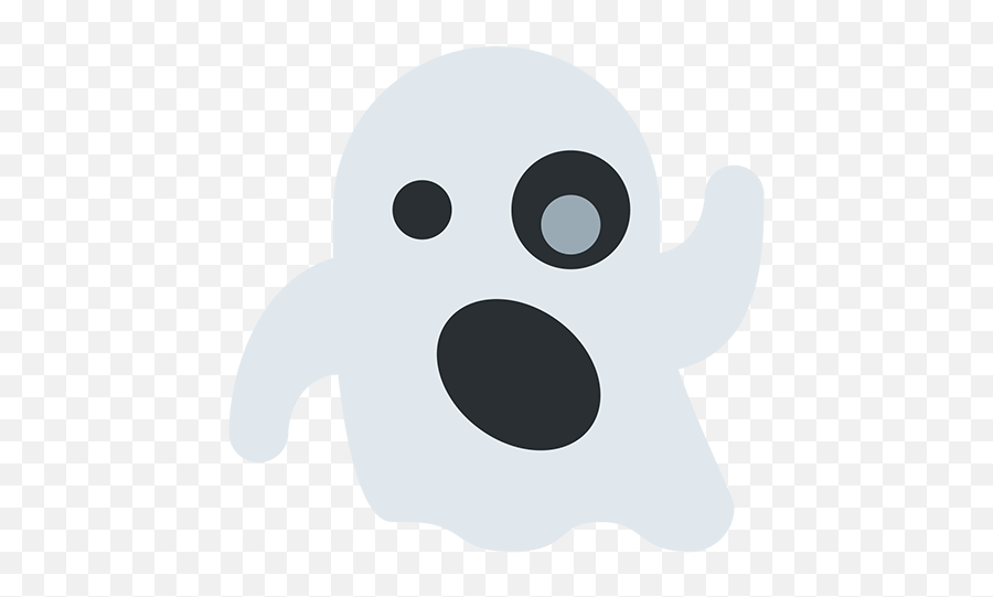 Ghost Emoji For Facebook Email Sms - Twemoji Ghost,Ghost Emoji