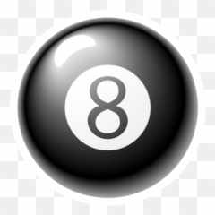 Hour Of Code - Magic 8 Ball Cartoon Clear Background Emoji,Eight Ball Emoji