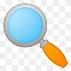 Magnifying Glass Tilted Left Emoji Meaning And Pictures - Magnifying Glass Emoji,Nut Emoji