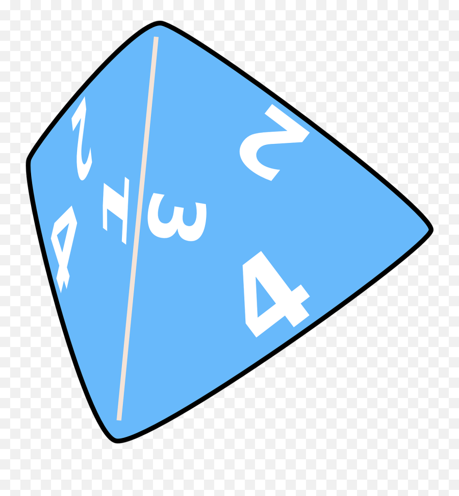 Triangle Dice Shape Game Numbers - Triangle Dice Numbers Emoji,Emoji Keyboard Game