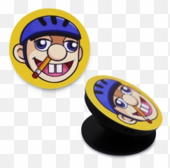 Jeffy Phone Grip - Cartoon Emoji,Box Emoticon
