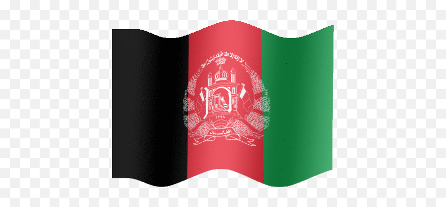 Top Afghanistan Flag - Moving Afghanistan Flag Gif Emoji,Afg Flag Emoji