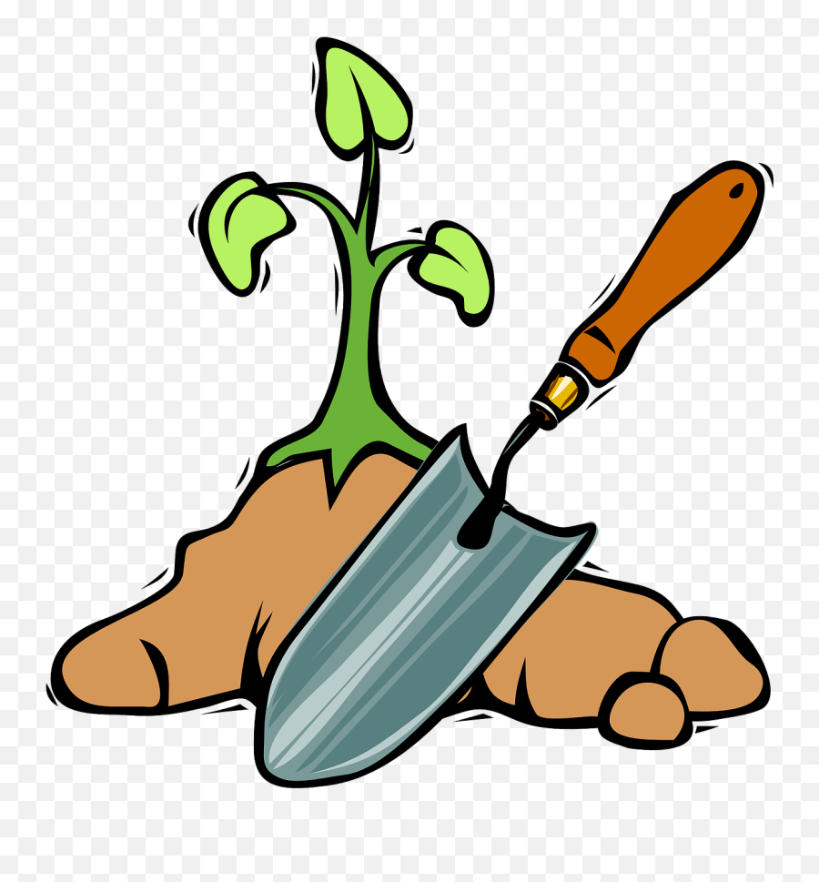 Spade Tools Plant Garden Soil - Gardening Shovel Clipart Emoji,Ace Of Spades Emoji