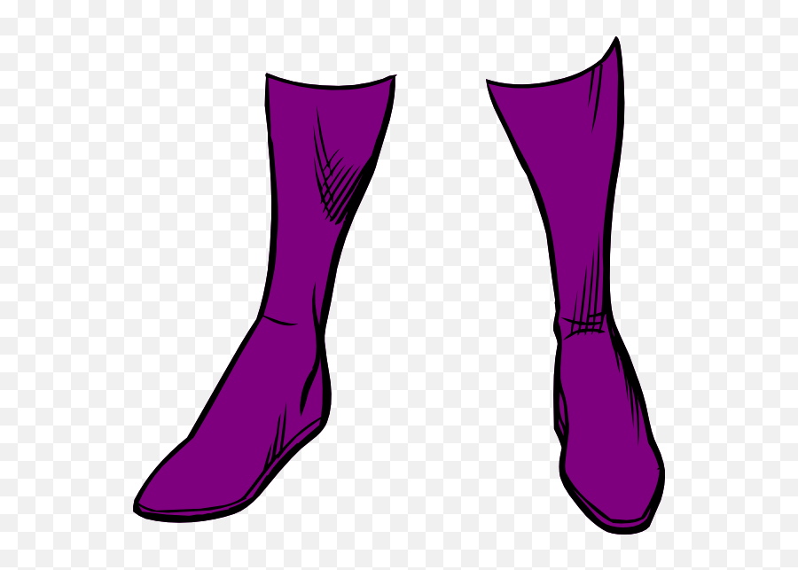 Purple Boots Png Transparent Png - Purple Boots Clipart Emoji,Timbs Emoji
